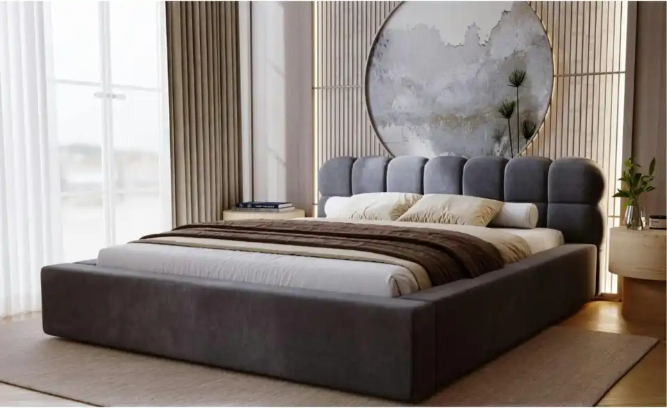 Polsterbett, in Wohnsituation