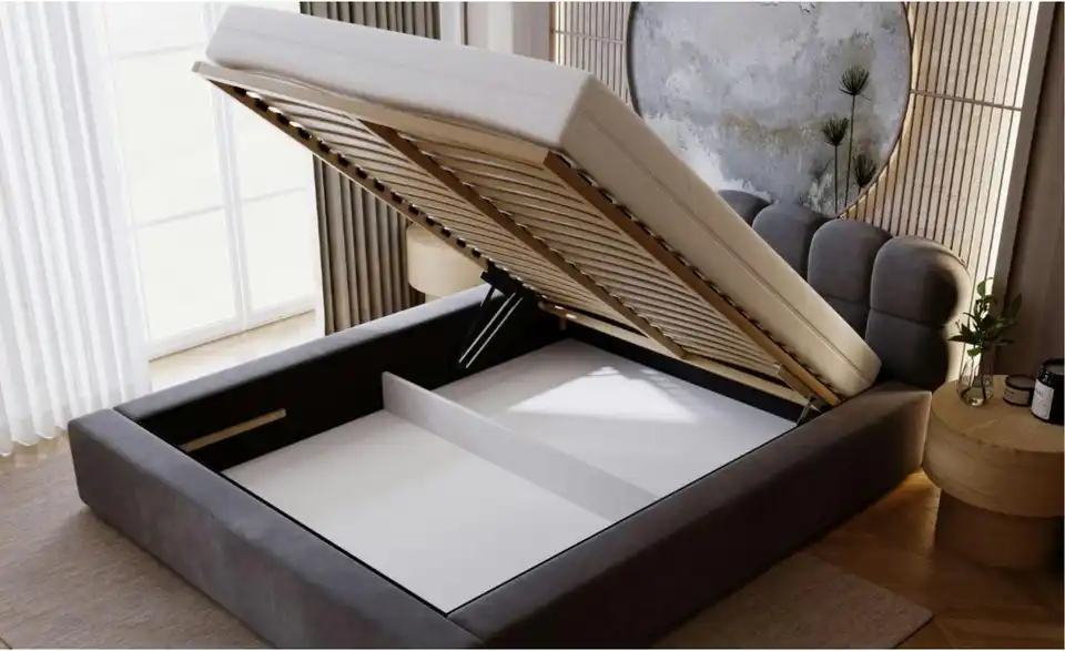 Polsterbett, geöffnet