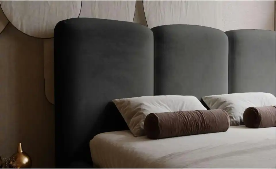 Polsterbett, Detailansicht