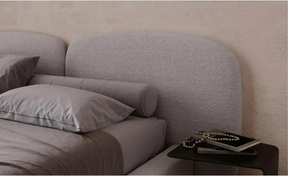 Polsterbett, Detailansicht