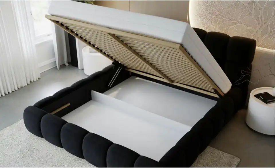 Polsterbett, geöffnet