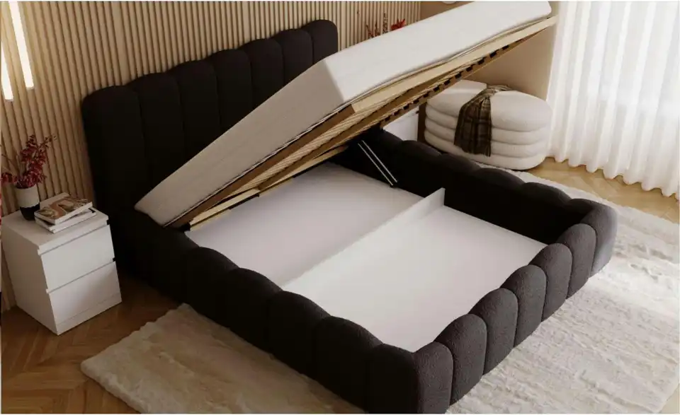 Polsterbett, geöffnet