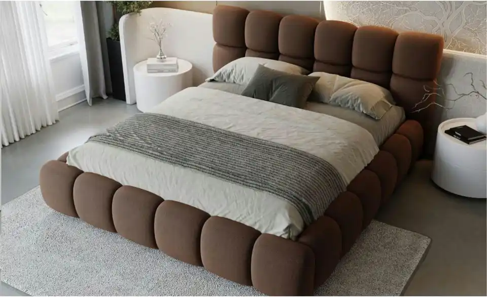 Polsterbett, in Wohnsituation