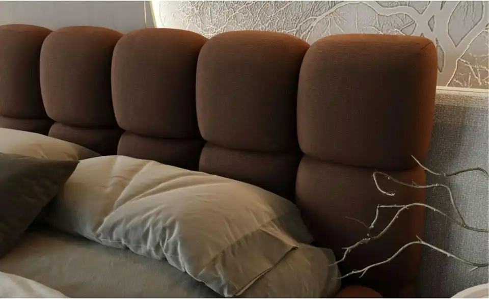 Polsterbett, Detailansicht