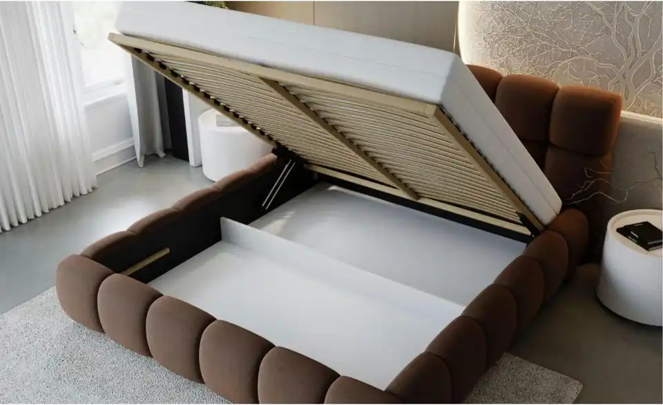 Polsterbett, geöffnet