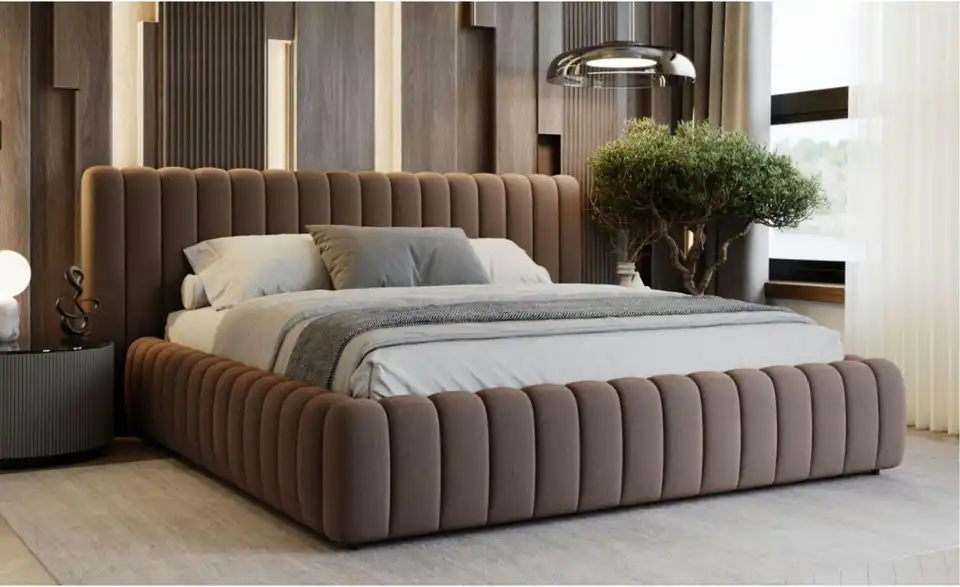 Polsterbett, in Wohnsituation