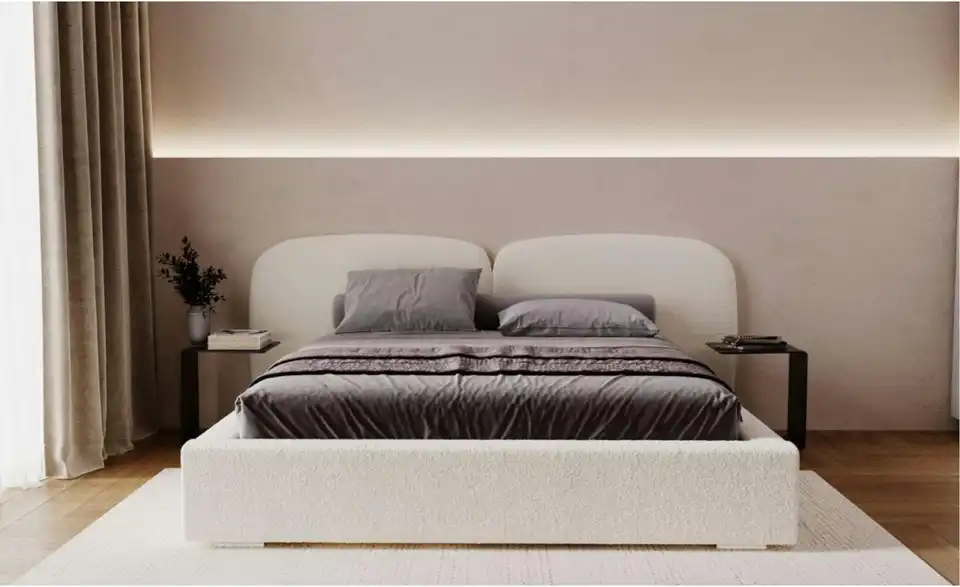 Polsterbett, in Wohnsituation