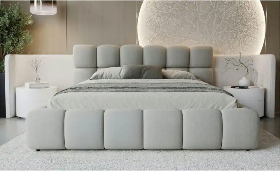 Polsterbett, in Wohnsituation