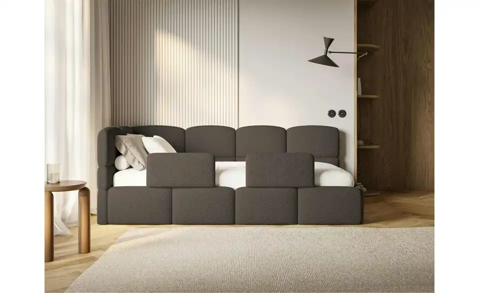 Selsey Polsterliege Cloudy mit Matratze und Rausfallschutz, Funktionsansicht