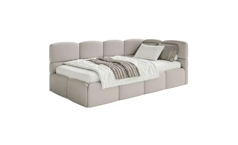 Selsey Polsterliege Cloudy mit Bettkasten, Perspektive