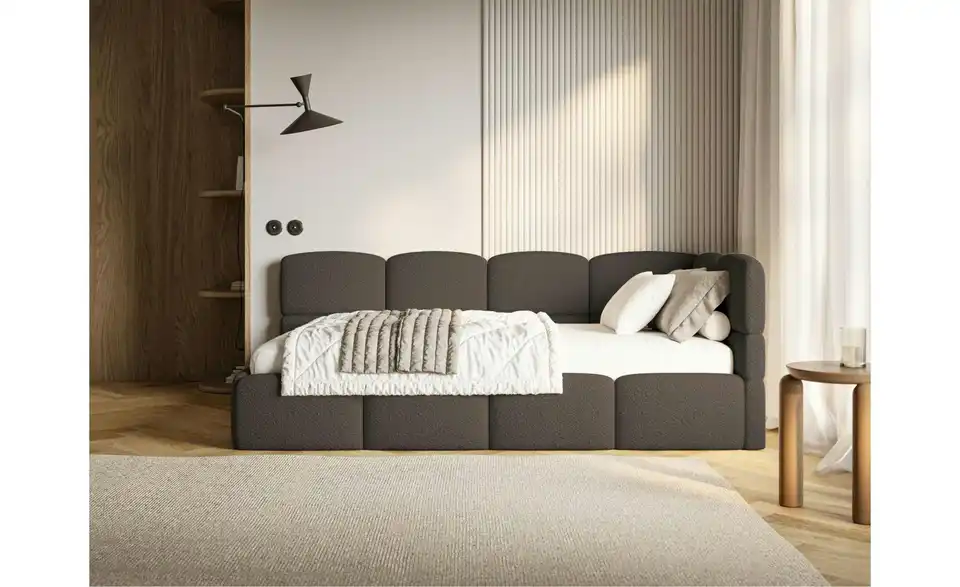 Selsey Polsterliege Cloudy mit Bettkasten, in Wohnsituation