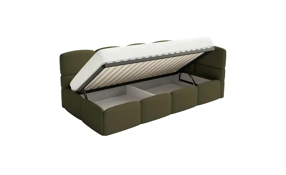 Selsey Polsterliege Cloudy mit Matratze und Bettkasten, Funktionsansicht
