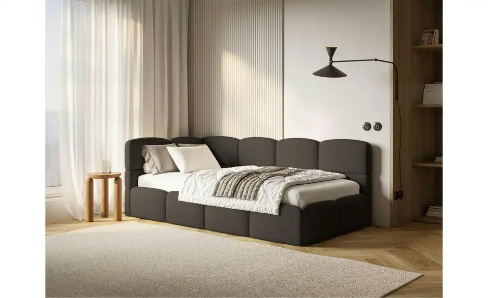 Selsey Polsterliege Cloudy mit Matratze und Bettkasten, in Wohnsituation