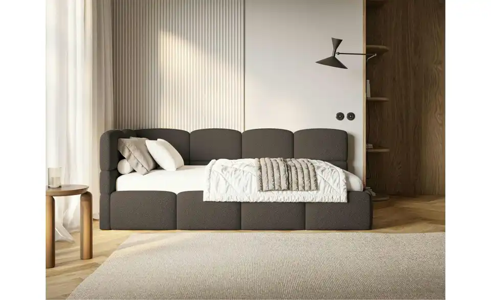 Selsey Polsterliege Cloudy mit Matratze und Bettkasten, in Wohnsituation