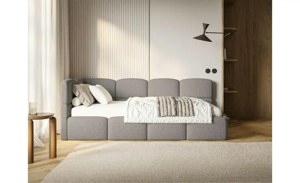 Selsey Polsterliege Cloudy mit Bettkasten, in Wohnsituation