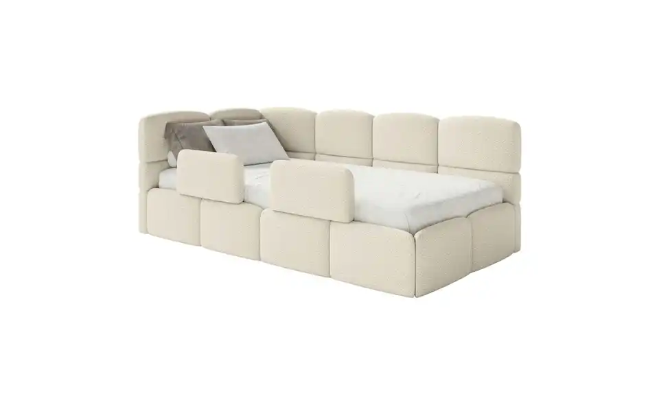 Selsey Polsterliege Cloudy mit Matratze und Rausfallschutz, Perspektive