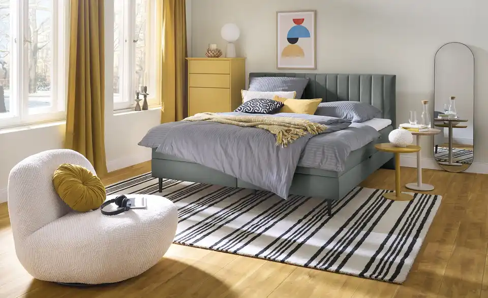 switch Polsterbett Tango mit Bettkasten, in Wohnsituation