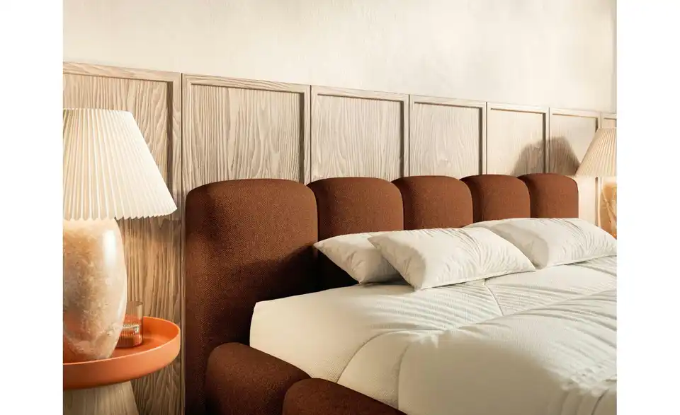 Selsey Polsterbett 160x200 Gelb, in Wohnsituation