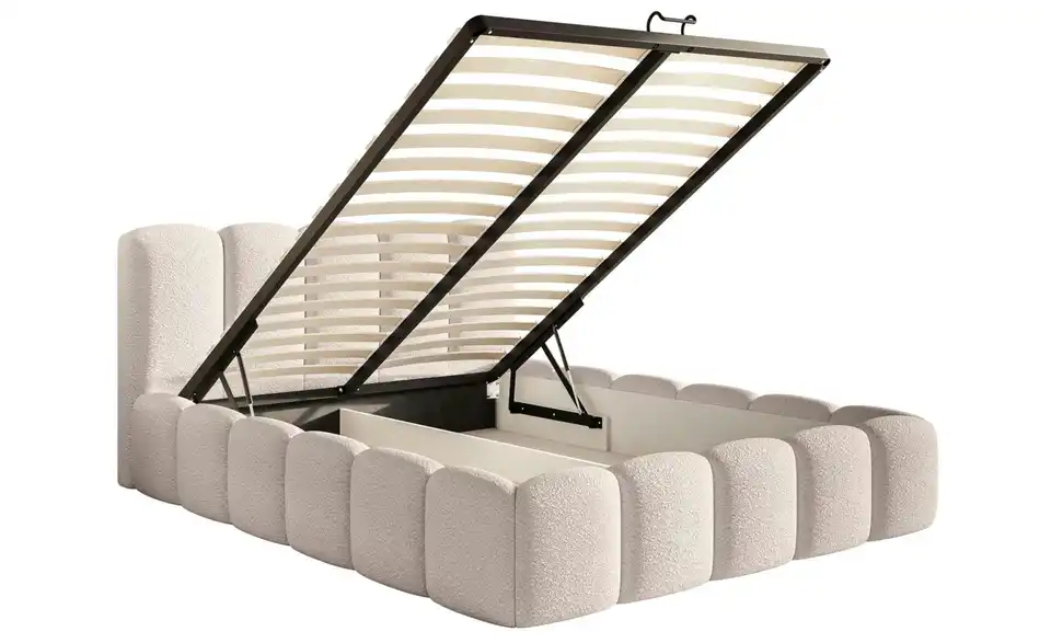 Selsey Polsterbett Cloudy II mit Bettkasten, Funktionsansicht