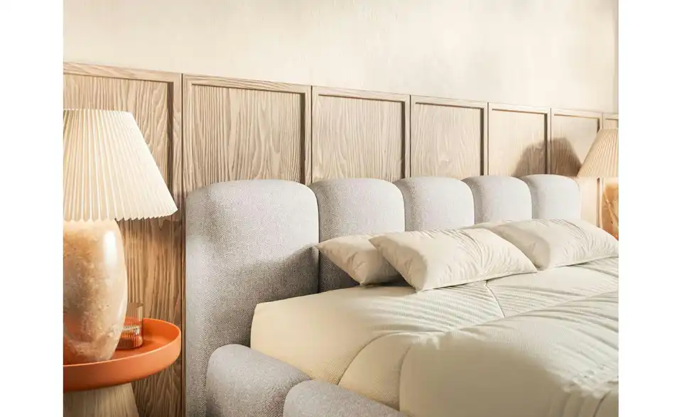 Selsey Polsterbett Cloudy Low in Chenille, in Wohnsituation