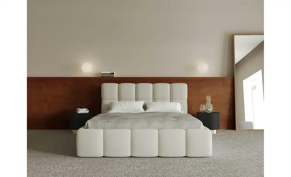 Selsey Polsterbett Cloudy mit Bettkasten, in Wohnsituation