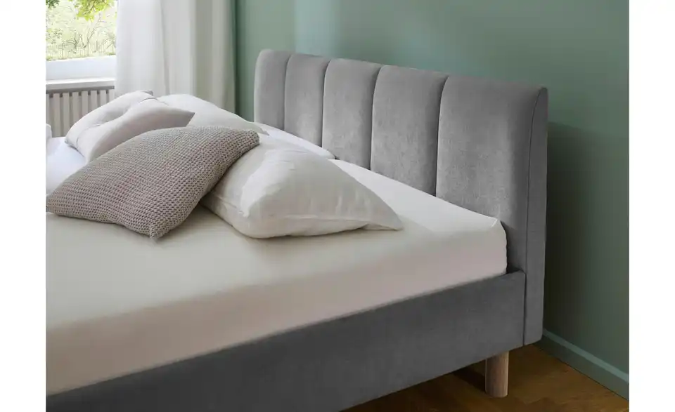 Polsterbett Joker in grau, in Wohnsituation