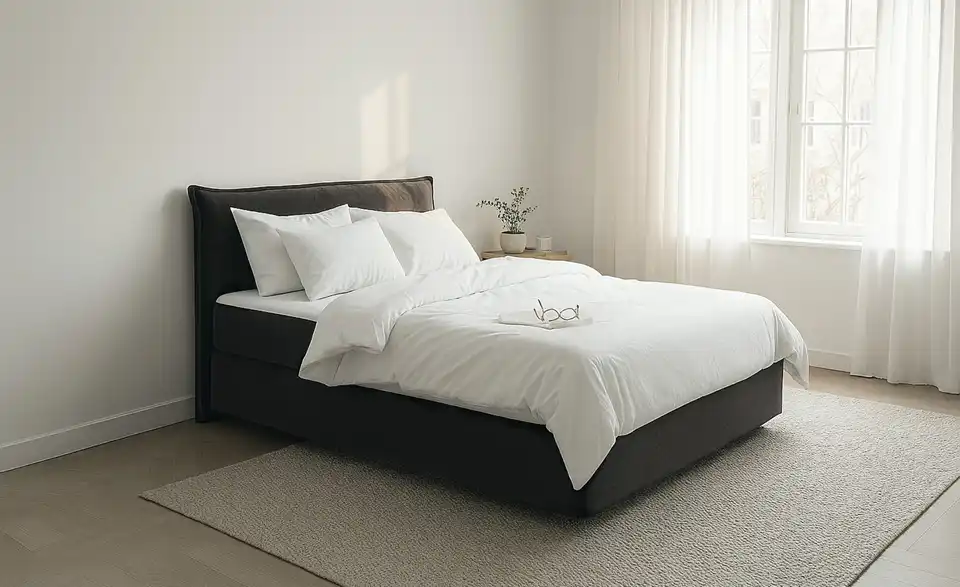 Boxspringbett Lunor, in Wohnsituation