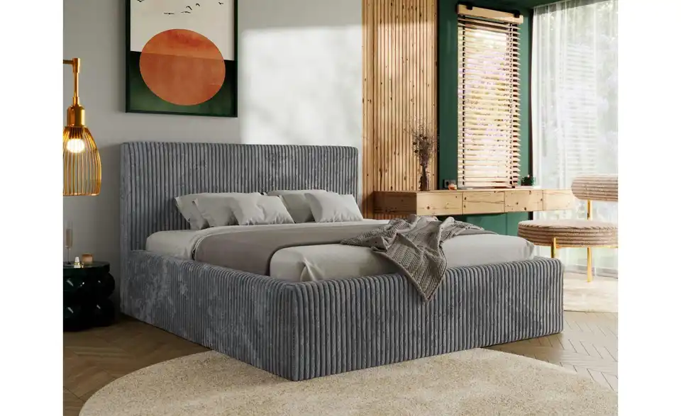 Polsterbett Tiliano Classic mit Bettkasten, in Wohnsituation