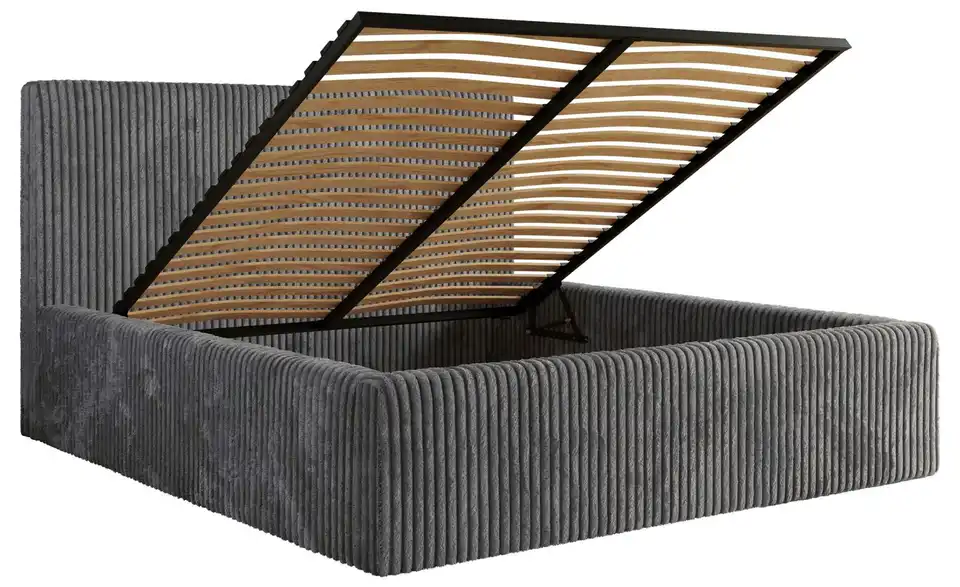 Polsterbett Tiliano Classic mit Bettkasten, Funktionsansicht