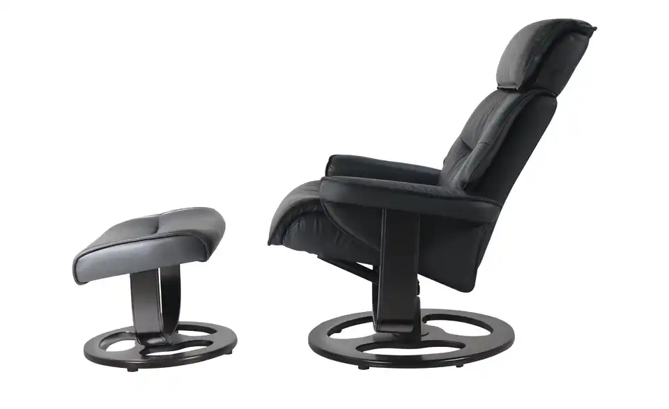 uno Sessel-Hocker-Set Ben mit Relaxfunktion, Profilansicht