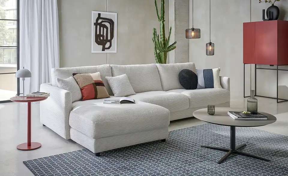 SCHÖNER WOHNEN Kollektion Ecksofa Garbo, in Wohnsituation
