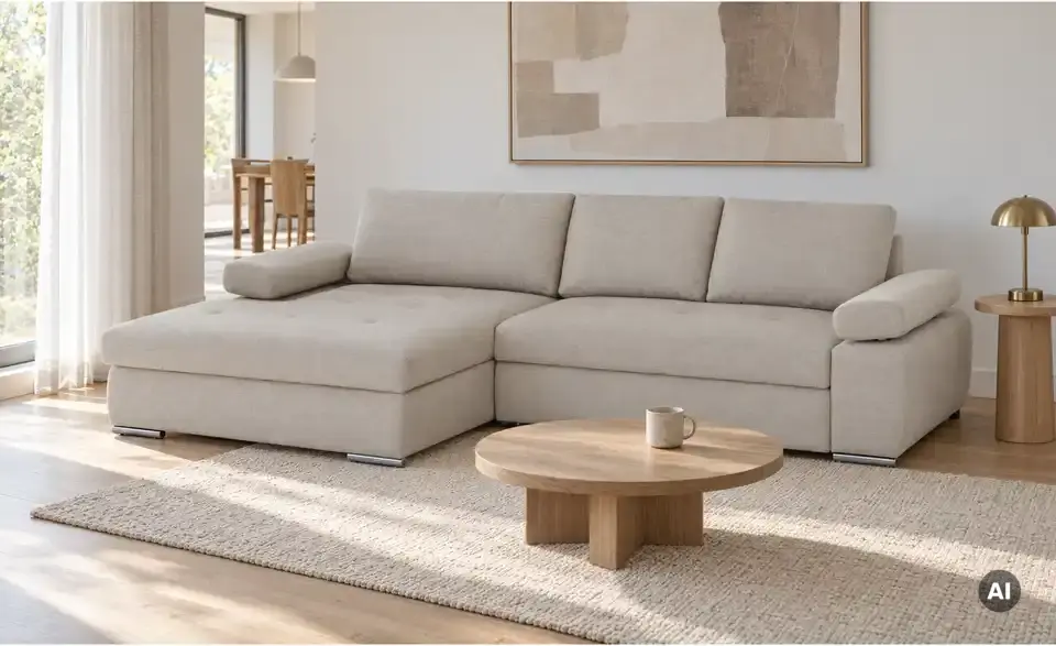 smart Ecksofa Ibby, in Wohnsituation