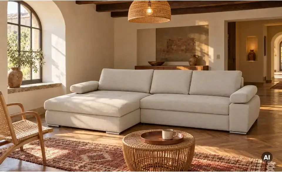 smart Ecksofa Ibby, in Wohnsituation