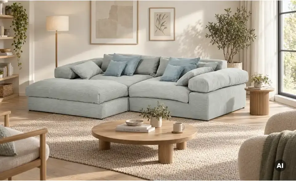 smart Ecksofa Lianea, in Wohnsituation