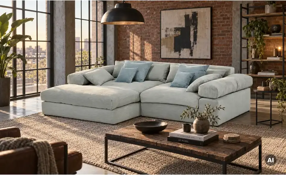 smart Ecksofa Lianea, in Wohnsituation