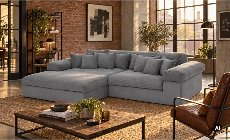 smart Ecksofa Lianea, in Wohnsituation