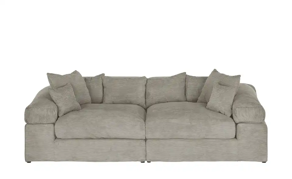 smart Big Sofa in modernem Cord Lianea