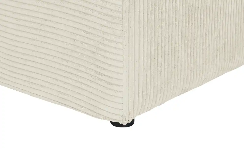 smart Big Sofa Lianea in modernem Cord, Detailansicht