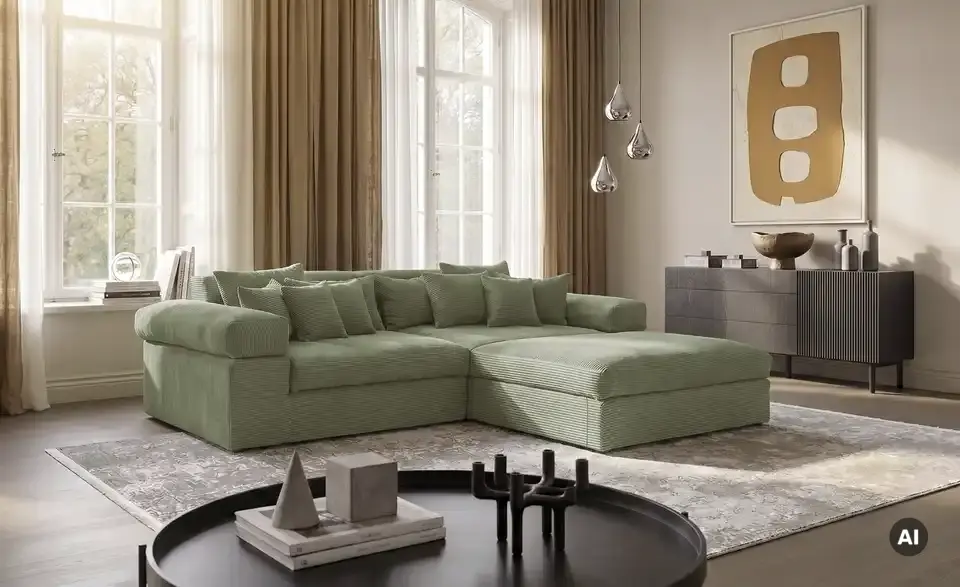 smart Ecksofa Lianea, in Wohnsituation