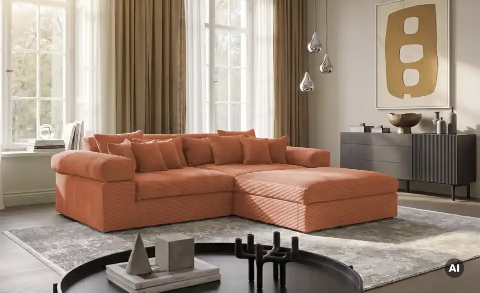 smart Ecksofa Lianea, in Wohnsituation