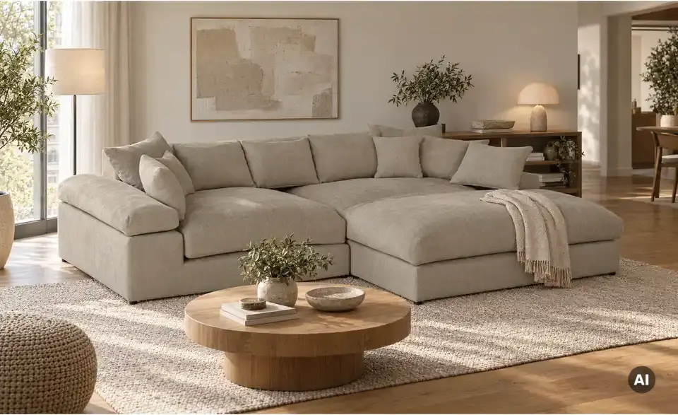 smart Ecksofa Lianea, in Wohnsituation