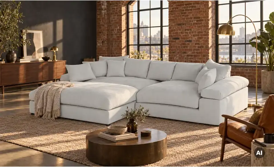 smart Ecksofa Lianea, in Wohnsituation