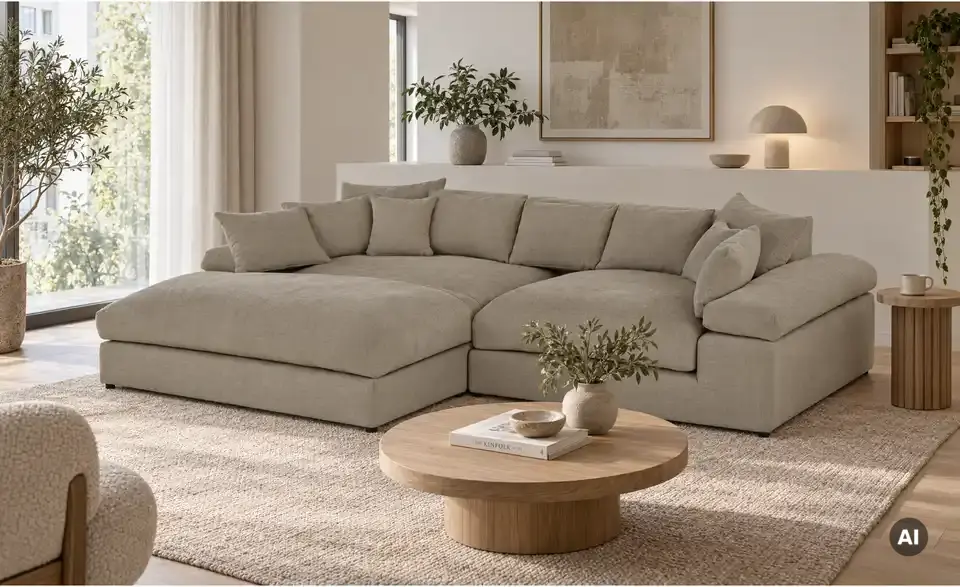 smart Ecksofa Lianea, in Wohnsituation