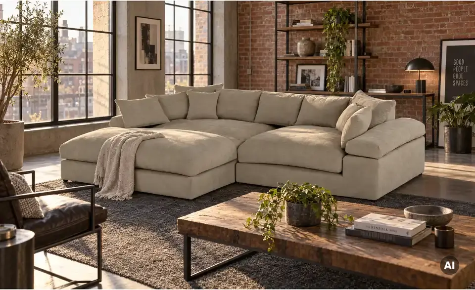smart Ecksofa Lianea, in Wohnsituation
