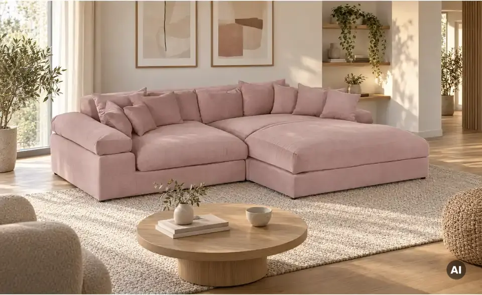 smart Ecksofa Lianea, in Wohnsituation