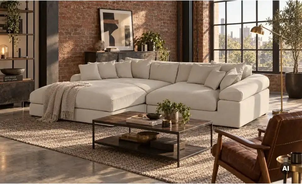 smart Ecksofa Lianea, in Wohnsituation