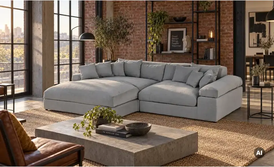 smart Ecksofa Lianea, in Wohnsituation