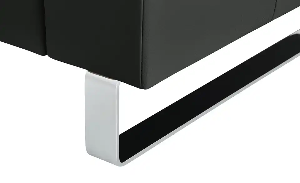 Max Schelling Ledersofa Maximum mit Kufengestell, Detailansicht