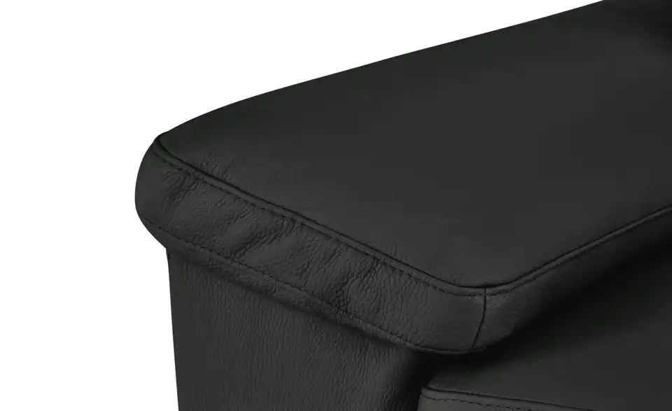 Max Schelling Ledersofa Maximum mit Kufengestell, Detailansicht