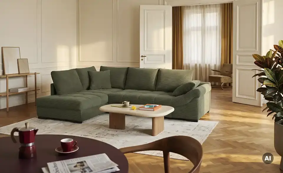 bobb Ecksofa Allegro, in Wohnsituation